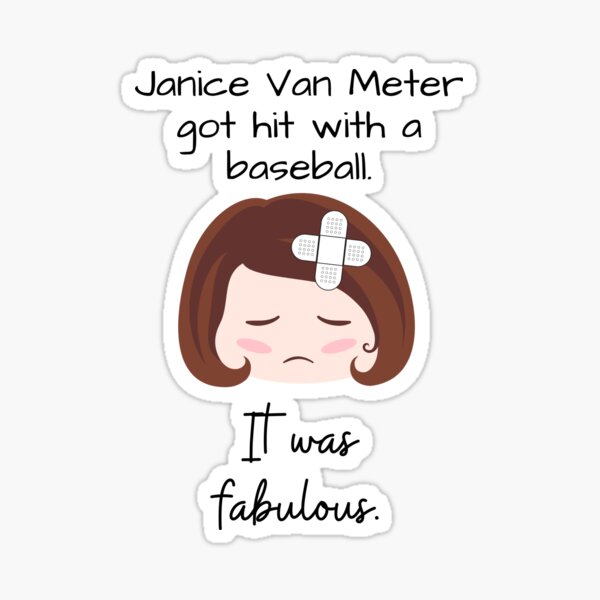 "Steel Magnolias/Janice Van Meter" Sticker for Sale by saidwithwit
