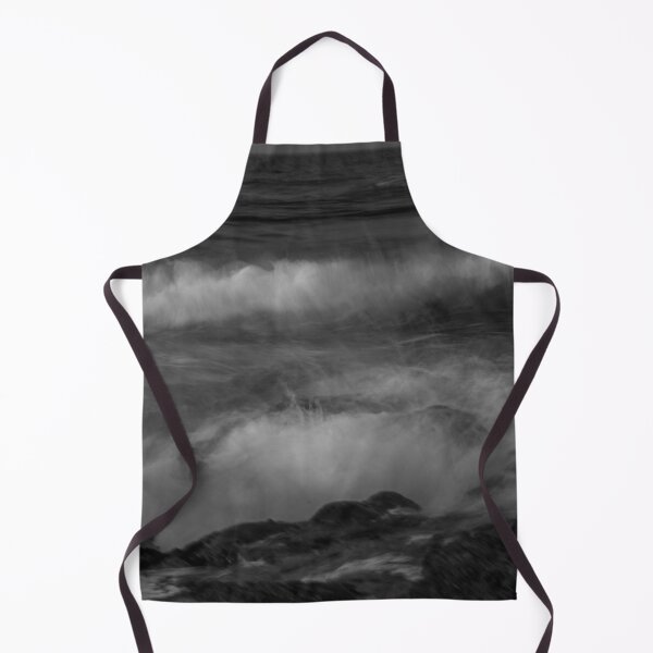 Item preview, MALLORCA - BLACK AND WHITE - WAVES - ABSTRACT - DECORATION designed and sold by Tropical Blood.