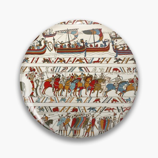 Item preview, THE BAYEUX TAPESTRY ,BATTLE OF HASTINGS ,NORMAN KNIGHTS AND VIKING SHIPS designed and sold by BulganLumini.