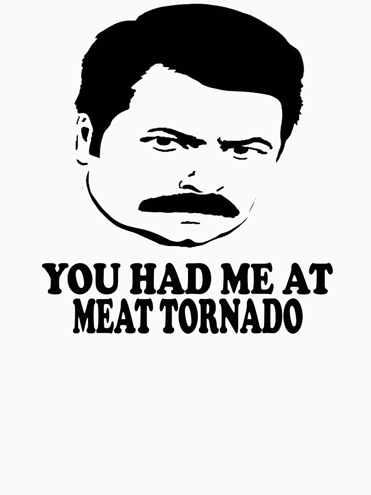 ron swanson meat shirt