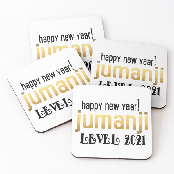 Item preview, HAPPY NEW YEAR, JUMANJI LEVEL 2021. designed and sold by leicha.