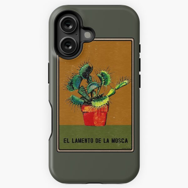 Vista previa del artículo con la obra «Lotería mexicana antigua Venus atrapamoscas», diseñado y vendido por Kujo Dangerous Vintage.