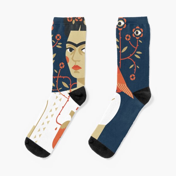 Frida Khalo (paint 2) - édition 2020 Socks