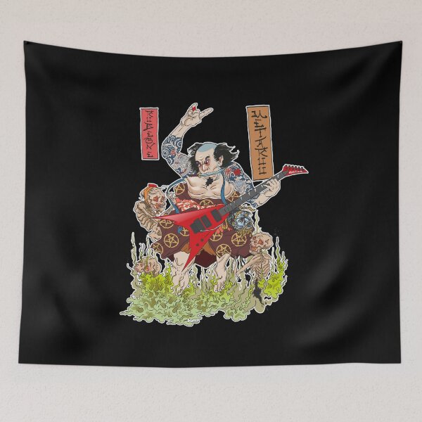 Item preview, Metaruu! - Feudal Samurai Metalhead designed and sold by Rudy  Faber.