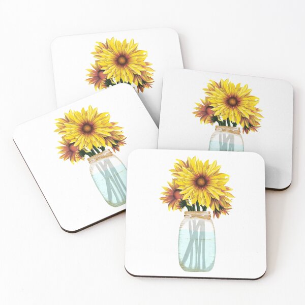 Item preview, Mason Jar Sunflowers designed and sold by Rokay Arts.