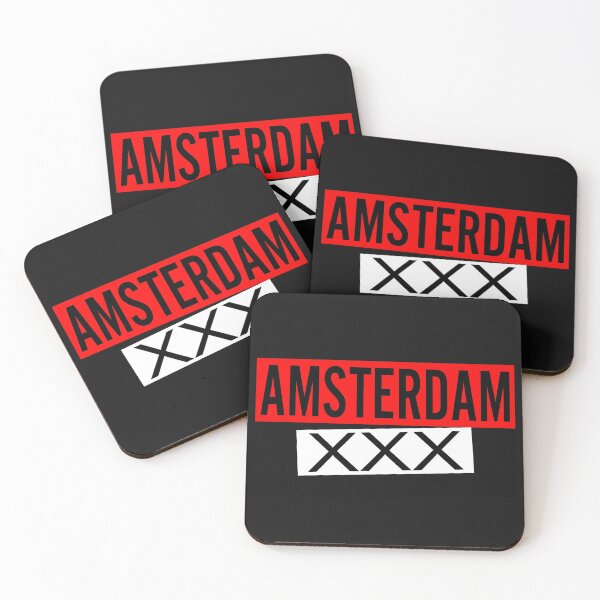 Item preview, Amsterdam Classic Sticker And Shirt Design designed and sold by Glike.