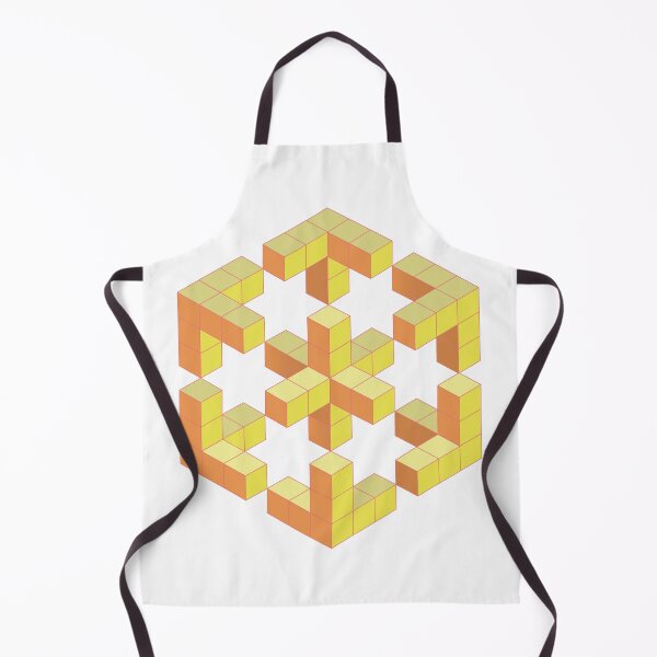 Item preview, Cube stack - 3D optical illusion - stars designed and sold by bunbun369.