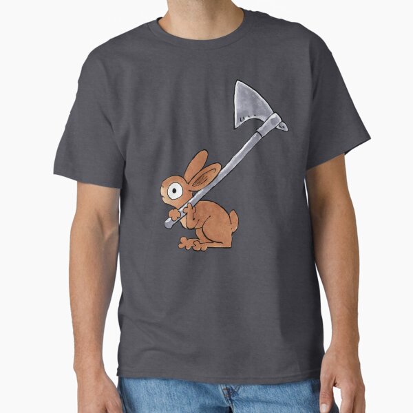 Item preview, Axe-wielding Rabbit designed and sold by Jackoburra.