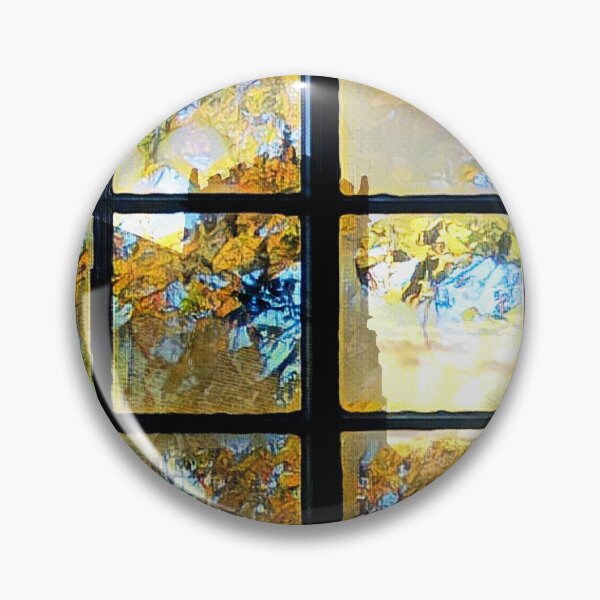 Item preview, Autumn church window designed and sold by FOLK ART FUSION by heidiannemorris.
