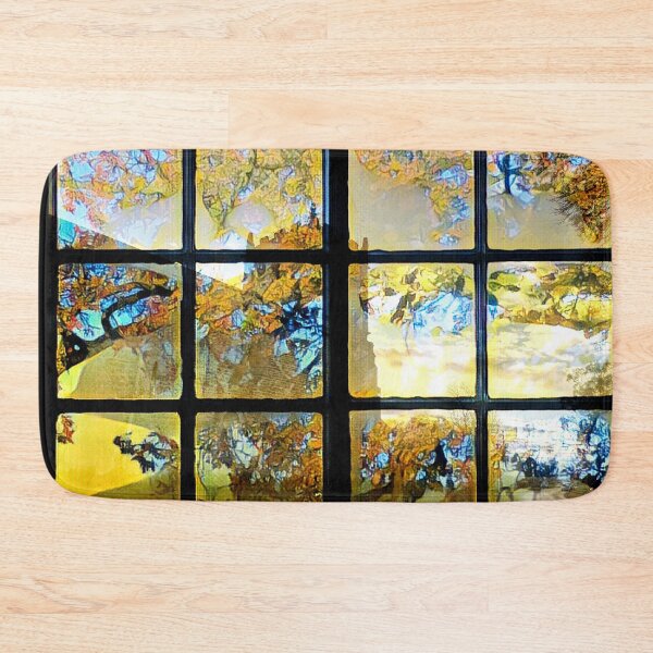 Item preview, Autumn church window designed and sold by FOLK ART FUSION by heidiannemorris.