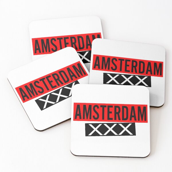 Item preview, Amsterdam Classic Sticker And Shirt Design designed and sold by Glike.
