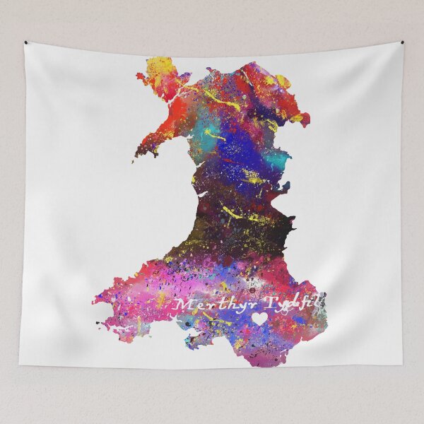 Item preview, Merthyr Tydfil Quote Art Design Inspirational Mot designed and sold by vividpixelusa.