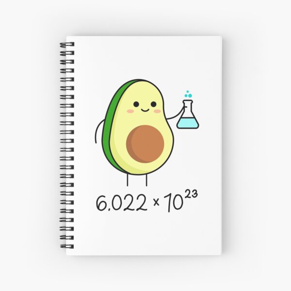 Artikel-Vorschau von Avogadros Zahlenwortspiel. Süßer Avocado-Chemiker, designt und verkauft von TashaVector.