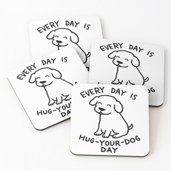 Item preview, Fox Shiver™ - Every Day is Hug Your Dog Day designed and sold by Fox Shiver.