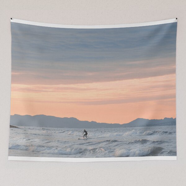 Item preview, SUP - SUNSET - PHOTO - POSTER - DECORATION - BEACH PADDLE SURF designed and sold by Tropical Blood.
