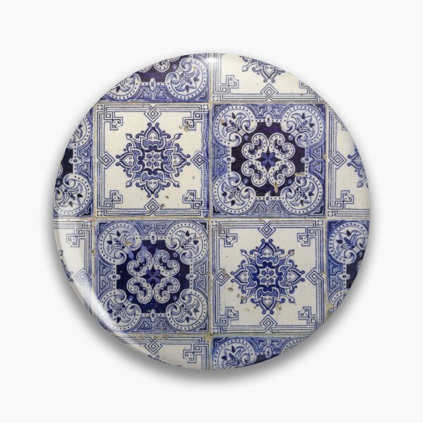 Item preview, Blue portuguese tile designed and sold by waqascs.