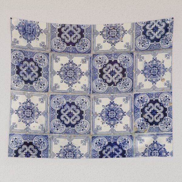 Item preview, Blue portuguese tile designed and sold by waqascs.