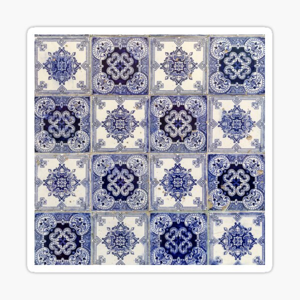 Underglaze Transfer, Ceramic Decal Portugal Tiles 