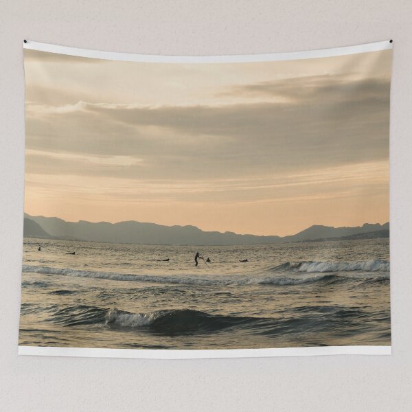 Item preview, PADDLE SURF - MALLORCA - WAVES - POSTER - SUNSET - DECORATION designed and sold by Tropical Blood.