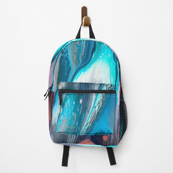 Item preview, Blue Caves | About Pour Art | Vibrant Ocean Tones designed and sold by JillyJ05.