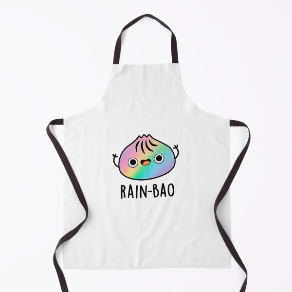 Item preview, Rain-bao Funny Rainbow Dimsum Bao Puns designed and sold by punnybone.