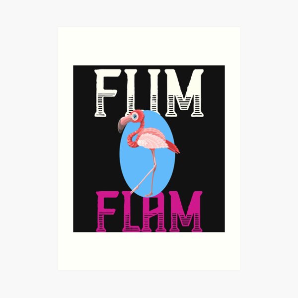 Albert Mr Flim Flam Roblox Flamingo Albertsstuff Art Prints | Redbubble