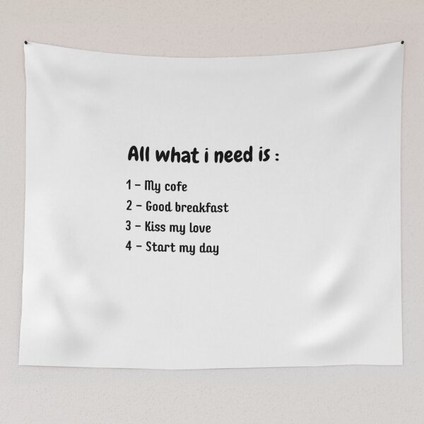 Item preview, All what i need designed and sold by lhousshop.