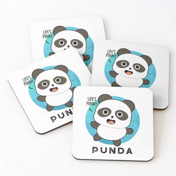 Item preview, Punda Funny Panda Puns  designed and sold by punnybone.