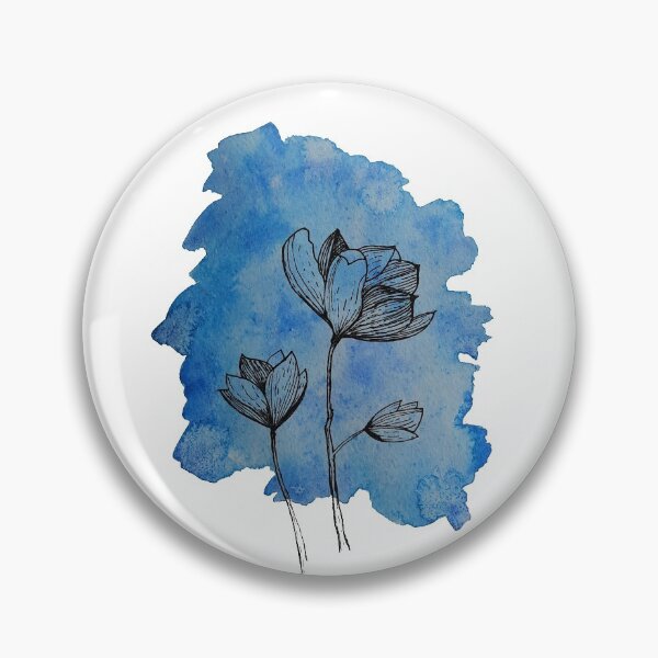 Item preview, magnolia penwork designed and sold by subtlesketches.