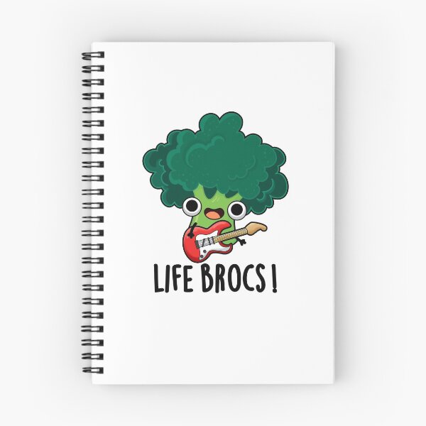 Item preview, Life Brocs Funny Broccoli Puns  designed and sold by punnybone.