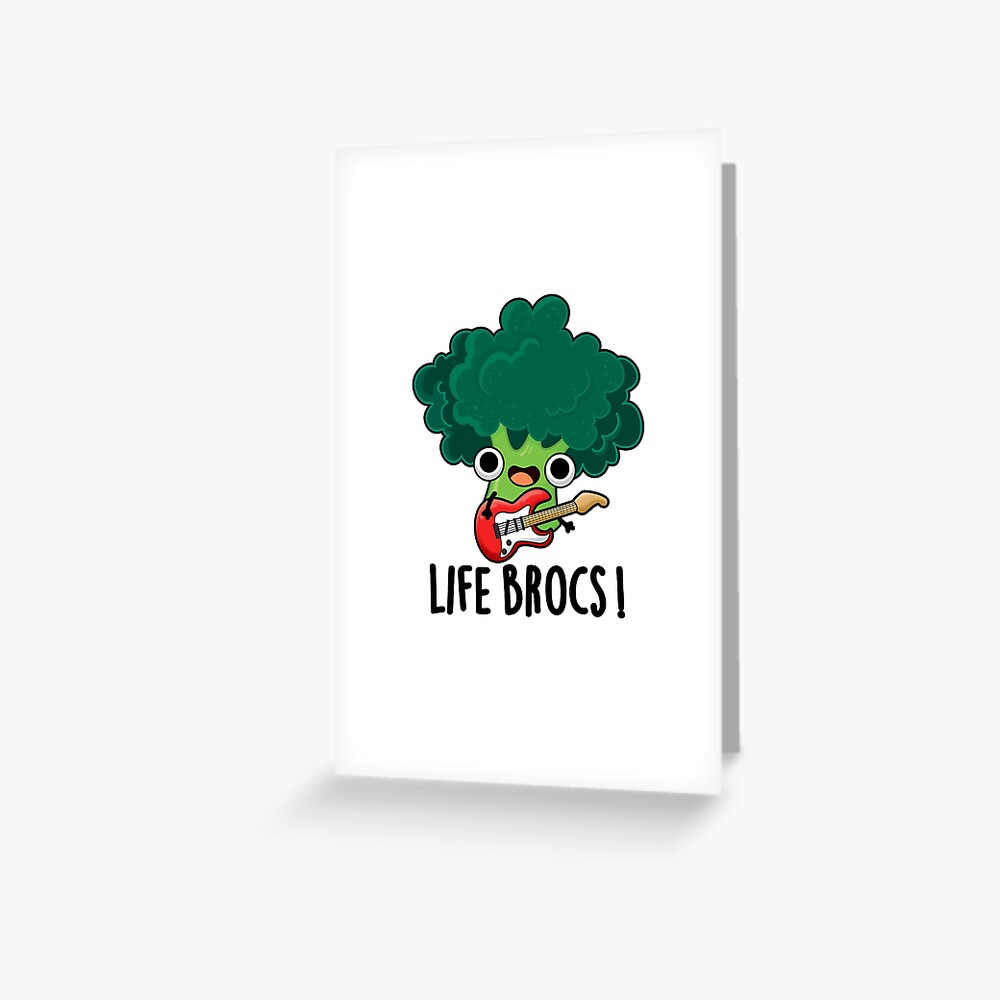 Life Brocs Funny Broccoli Puns 