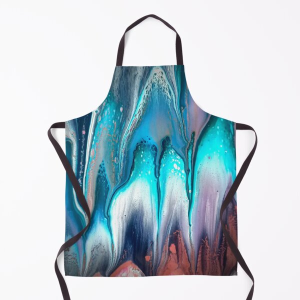 Item preview, Blue Caves | About Pour Art | Vibrant Ocean Tones designed and sold by JillyJ05.