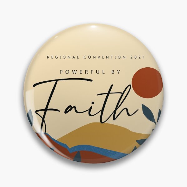 Item preview, Powerful by Faith Regional Convention 2021 - Nordic Design 2 designed and sold by Yesido.
