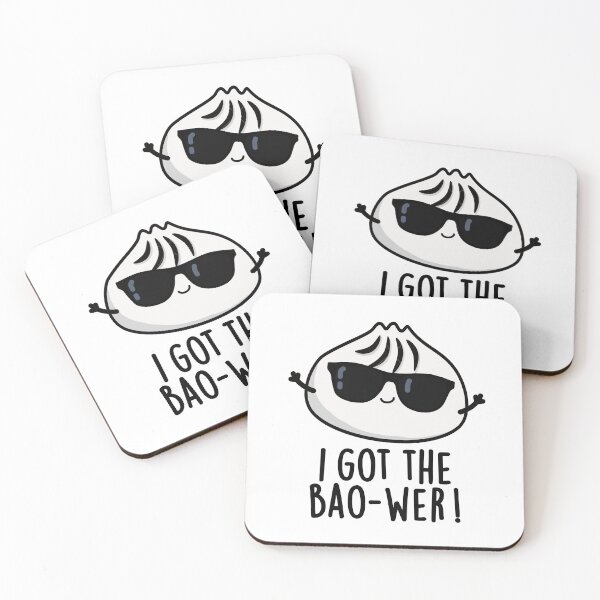 Item preview, I Got The Bao-wer Funny Dimsum Puns  designed and sold by punnybone.
