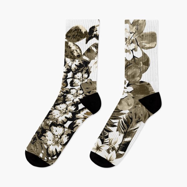 Item preview,  tropical glitter effect flowers designed and sold by Beyhandesgn.