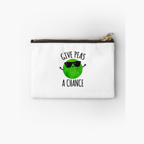 Item preview, Give Peas A Chance Positive Pea Puns  designed and sold by punnybone.