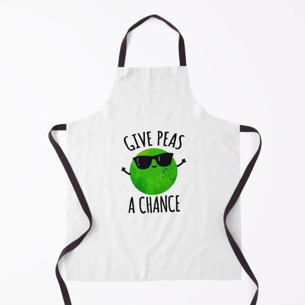 Item preview, Give Peas A Chance Positive Pea Puns designed and sold by punnybone.