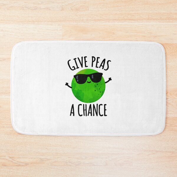 Item preview, Give Peas A Chance Positive Pea Puns  designed and sold by punnybone.