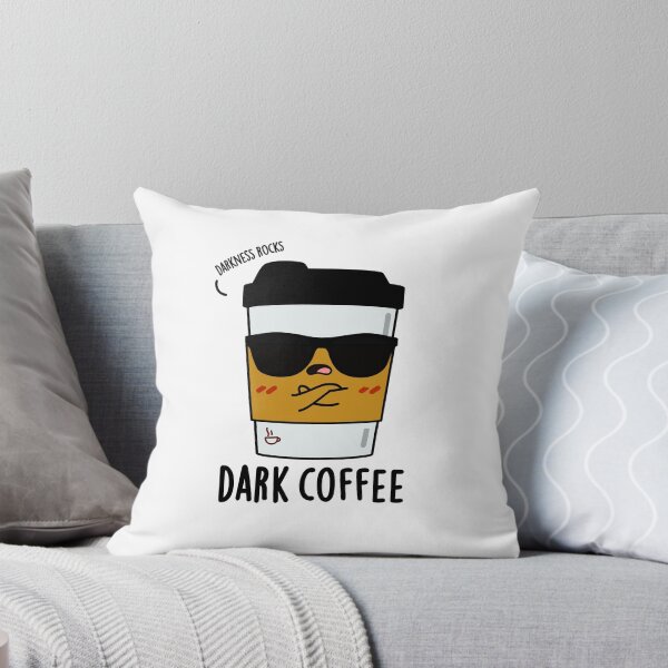 Item preview, Dark Coffee Funny Drink Puns  designed and sold by punnybone.