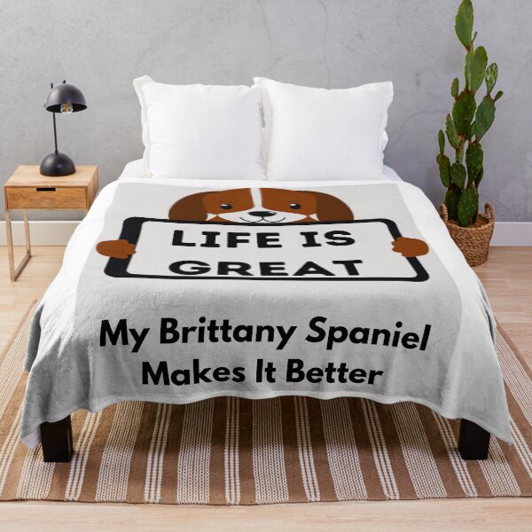 Item preview, Life Is Great My Brittany Spaniel Makes It Better designed and sold by piskwi.