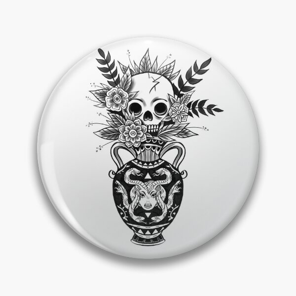 Item preview, Mrs. Bouquet - traditional tattoo design - Black & Grey designed and sold by Rudy  Faber.