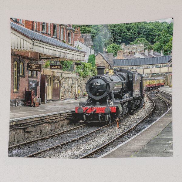 Item preview, Steam Locomotive Llangollen Railway Station designed and sold by AJEvans.