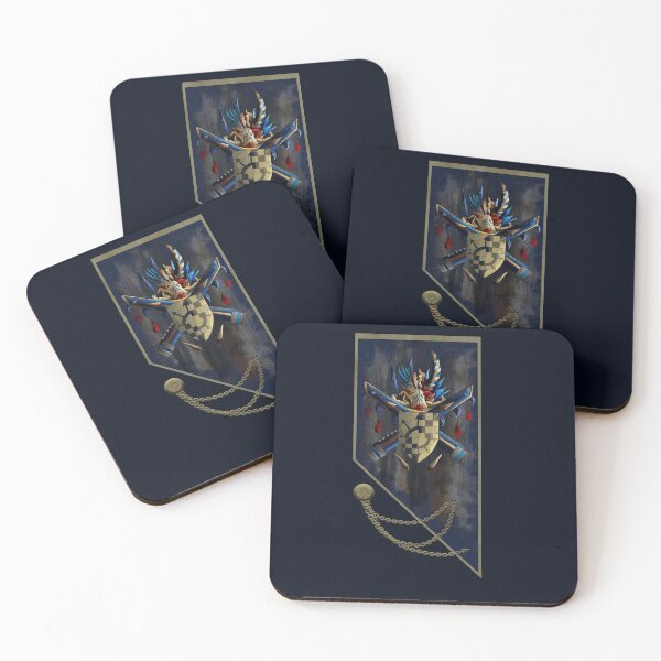 Item preview, Dark Blood Templars (Crest flag) designed and sold by AerachnaNagren.