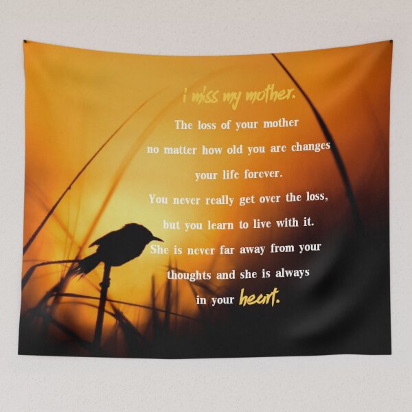 Item preview, I miss Mom designed and sold by Beeffervescent.