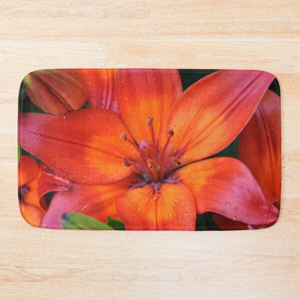 Item preview, Red and orange asiatic hybrid lily  designed and sold by FunkiFunki.