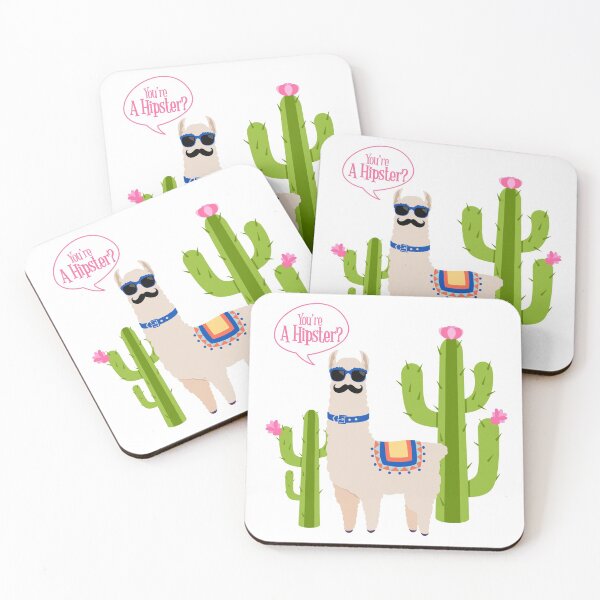 Item preview, Hipster Alpacas with sunglasses  designed and sold by 397HOUSE Your happy time.