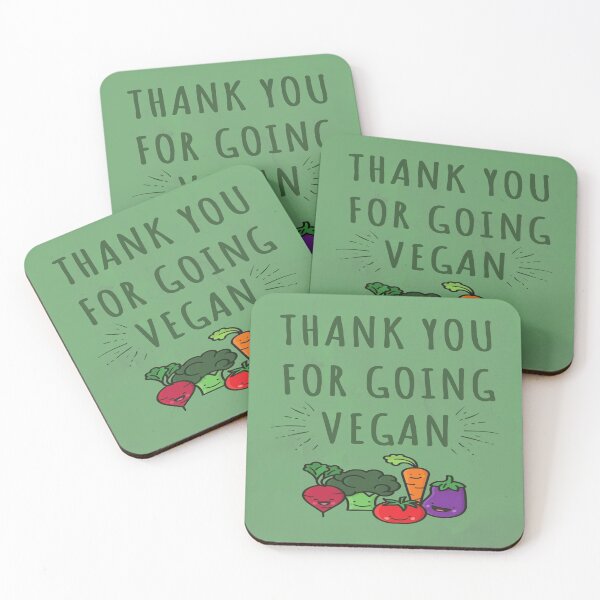 Item preview, Thank You For Going Vegan - New Vegan Love designed and sold by GreenSlate.