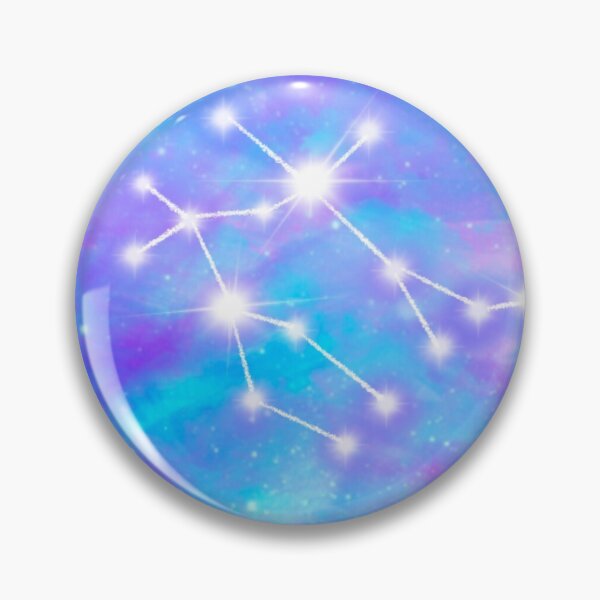 Item preview, Zodiac sign test Gemini stars and galaxy designed and sold by orangerinka.