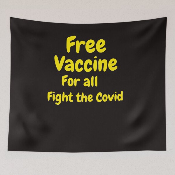 Item preview, VACUNA GRATIS PARA TODOS LUCHAR EL COVID designed and sold by GILLES VAZIRI.