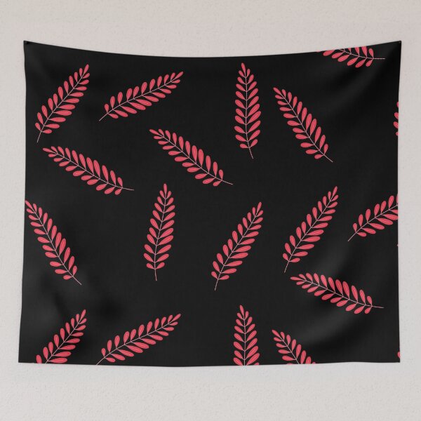 Item preview, Red branch pattern designed and sold by MadeByFDC.